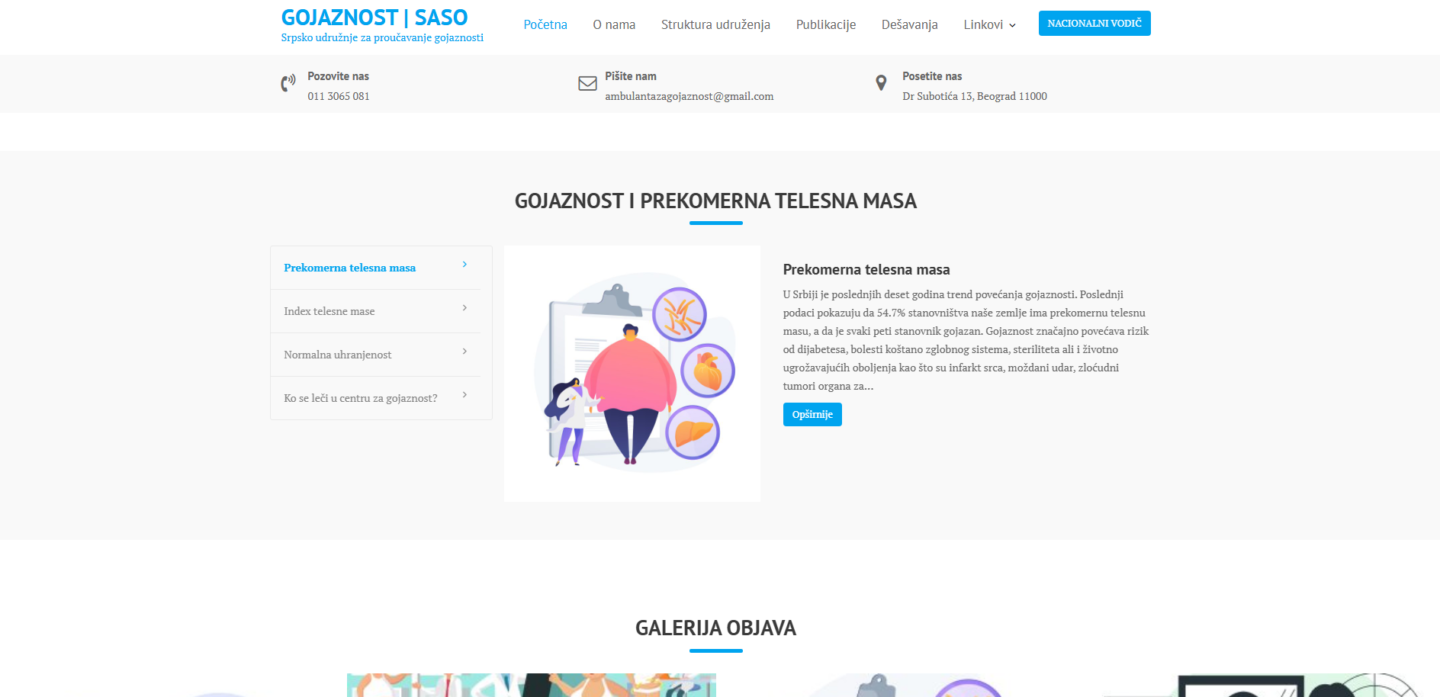Gojaznost | SASO