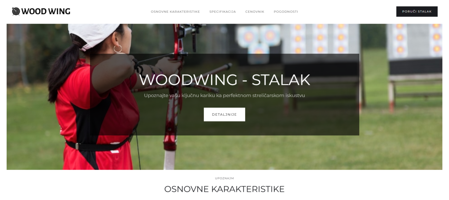WoodWing stalci za mete